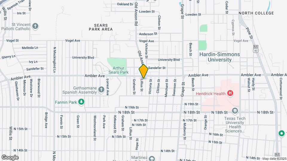 2149 Lillius St Map and Location Details