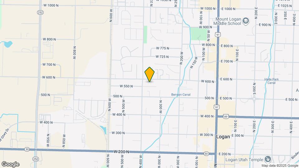 365 W 550 N Mapa y Detalles de la Ubicación