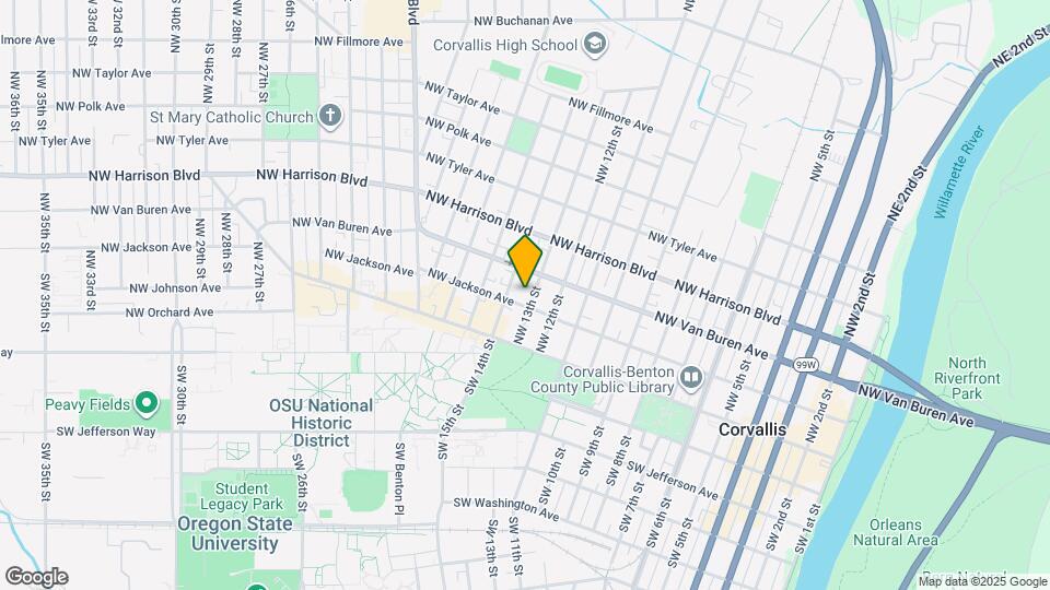 210 NW 13th St Map and Location Details