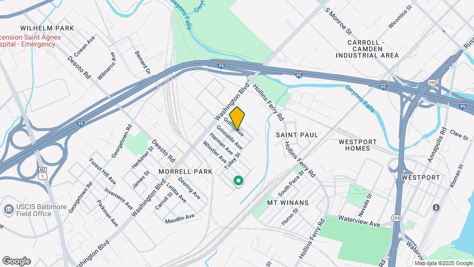 2012 Griffis Ave Map and Location Details