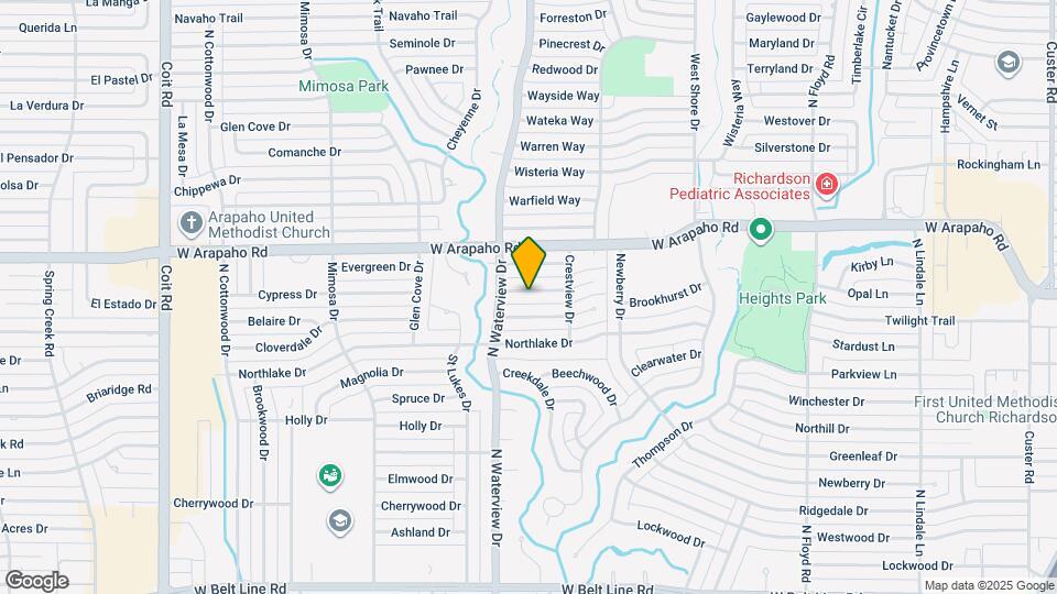 921 Teakwood Dr Map and Location Details