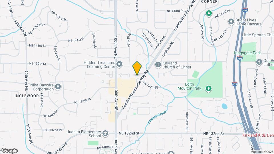 10160 NE 137th Pl Map and Location Details