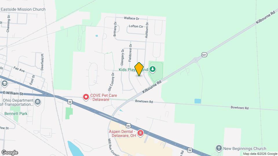 1915 Berwick Ct Map and Location Details