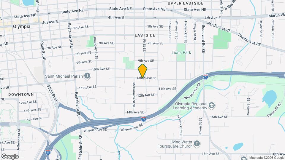 1725 Union Ave SE Map and Location Details