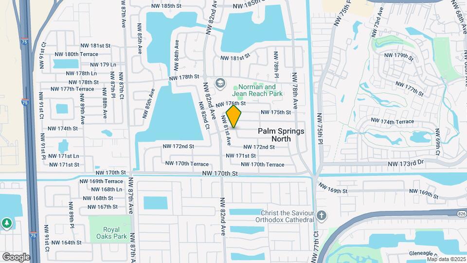 17320 NW 80th Ave Map and Location Details