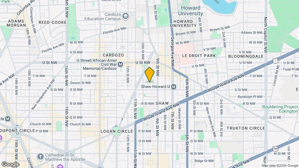 932 Westminster St NW Map and Location Details