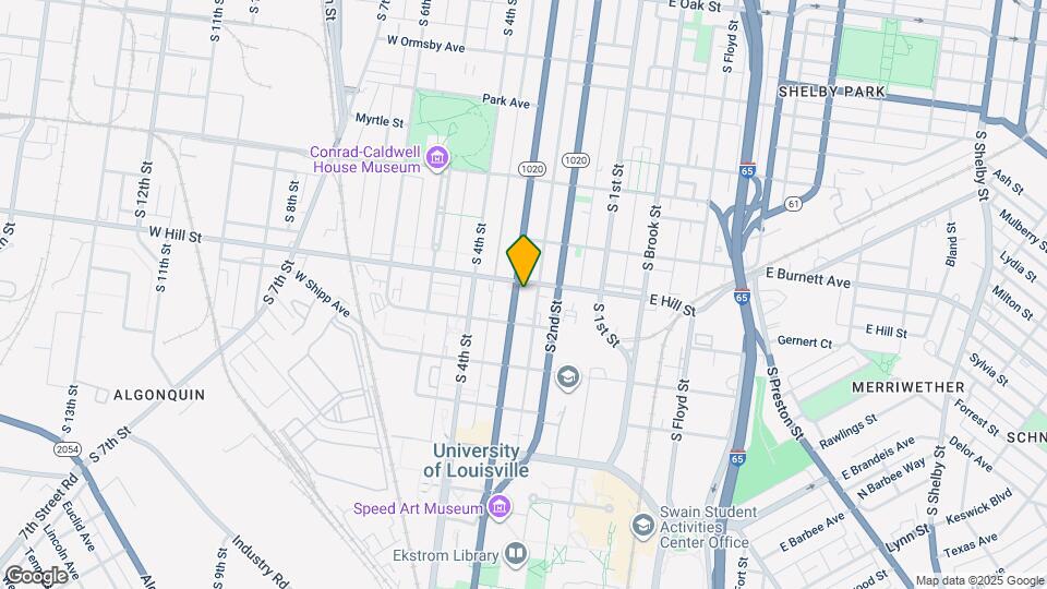 1509 S 3rd St Map and Location Details