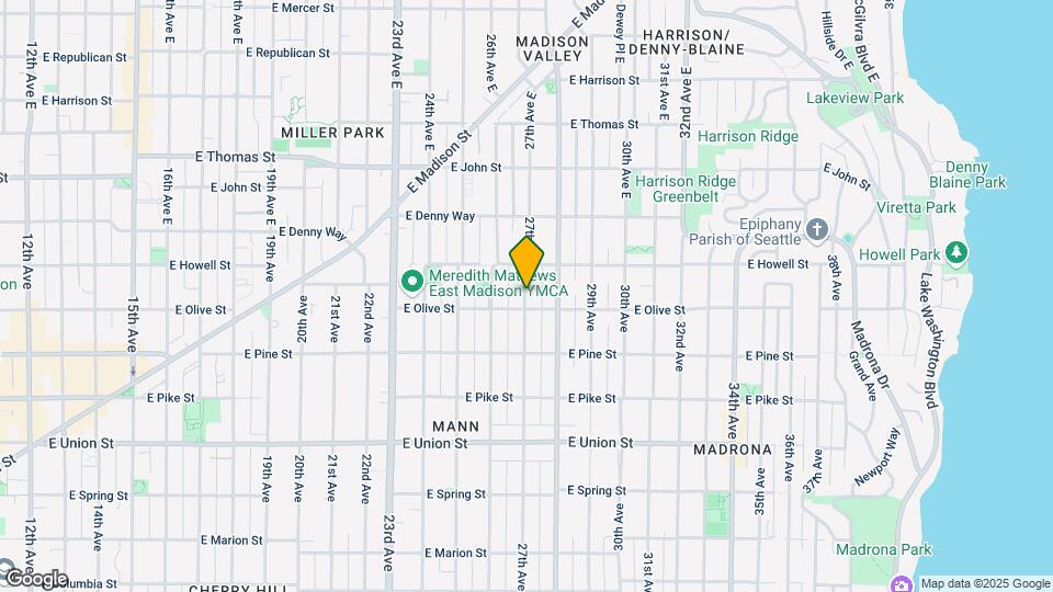 1718 27th Ave Map and Location Details