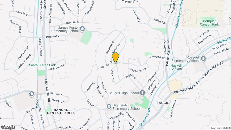 27597 Artine Dr Map and Location Details