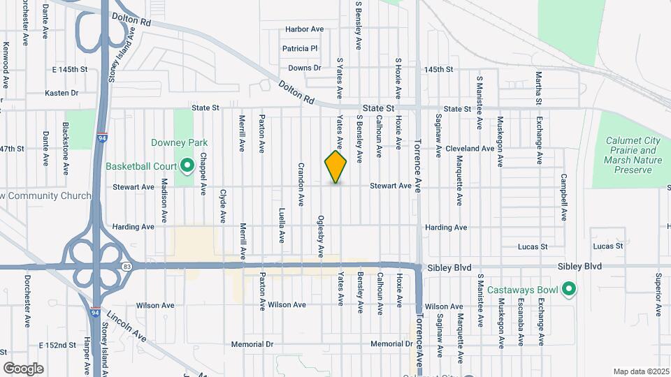 372 Yates Ave Map and Location Details