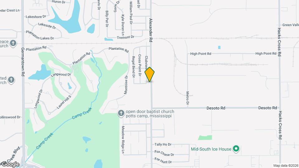 8170 Clubview Dr Map and Location Details