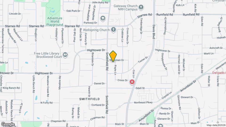 7033 Payte Ln Map and Location Details