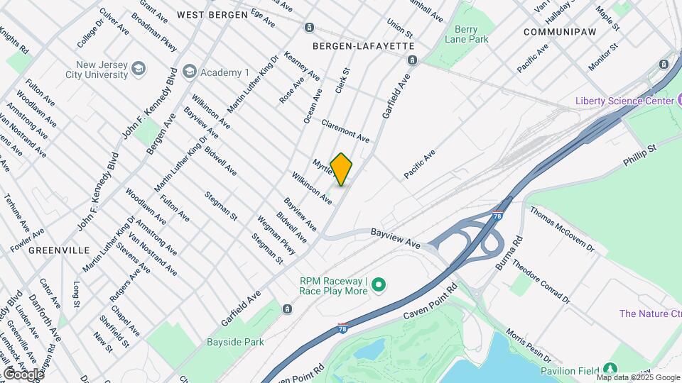 723 Garfield Ave-Unit -1 Map and Location Details