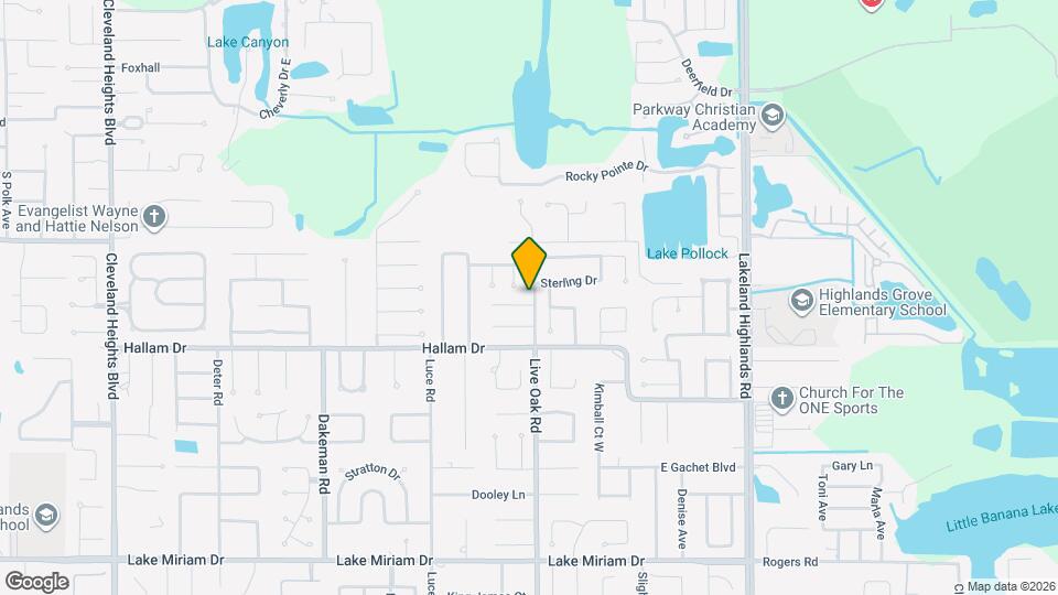 1536 Hallam Ct N Map and Location Details