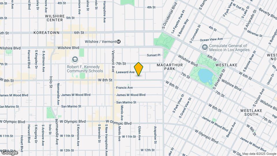 2841 W 8th Mapa y Detalles de la Ubicación