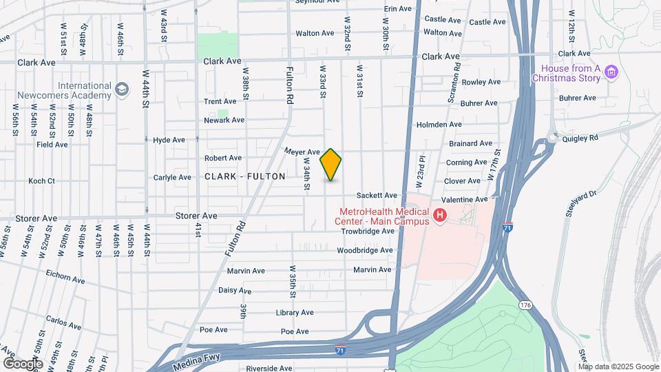 3311 W 33rd St Map and Location Details
