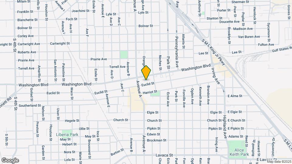 1290 Euclid St Map and Location Details