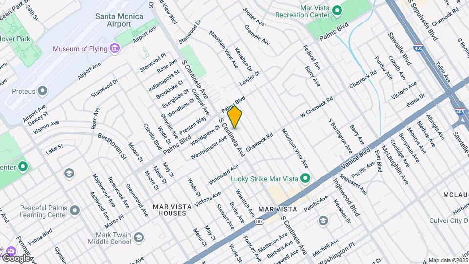 Heart of Mar Vista Mapa y Detalles de la Ubicación