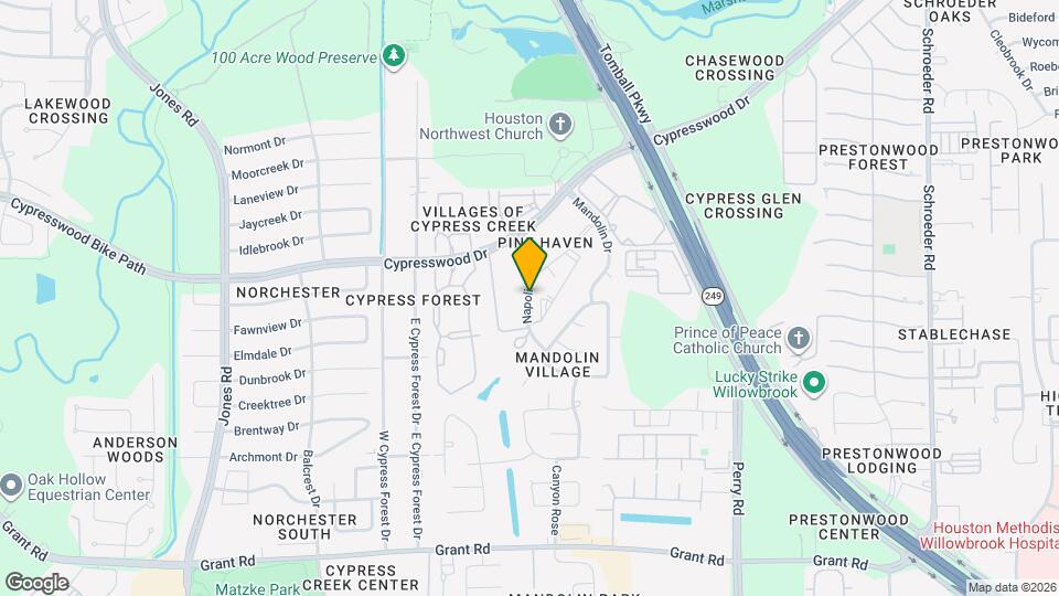 13802 Napoli Dr, Unit 2203 Map and Location Details