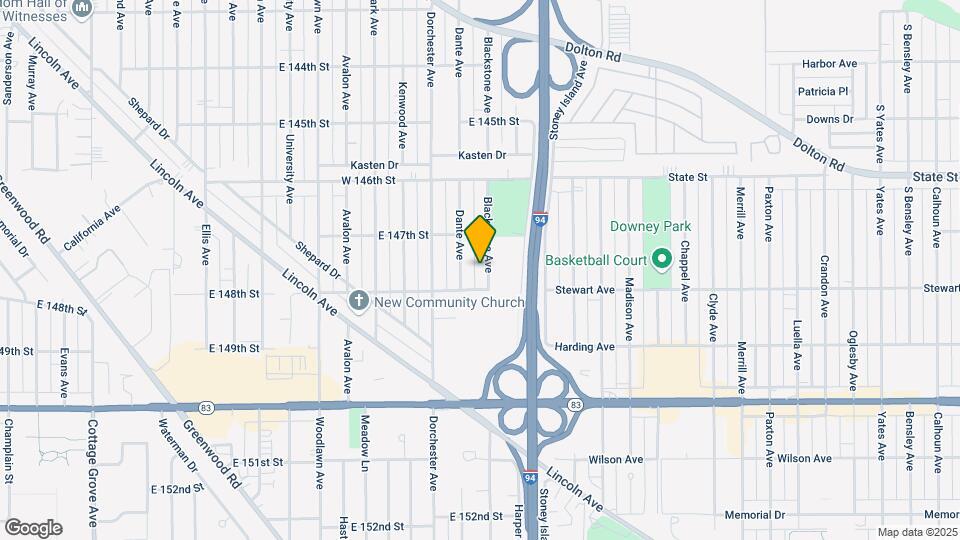 14728 Blackstone Ave Map and Location Details