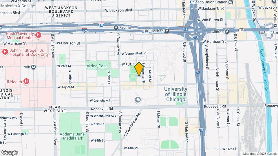 915 S Aberdeen St Map and Location Details