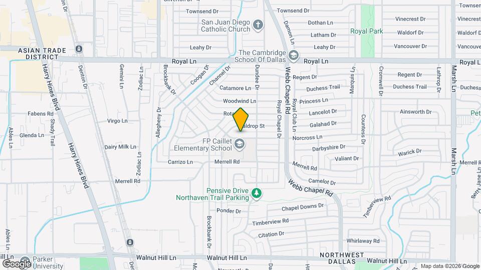 3131 Altman Dr Map and Location Details