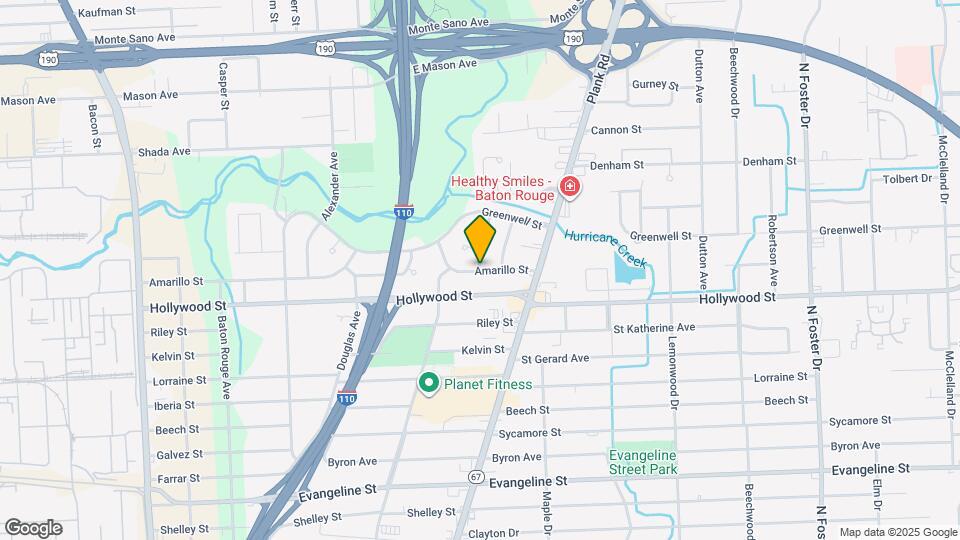 5462 Henderson Ave Map and Location Details