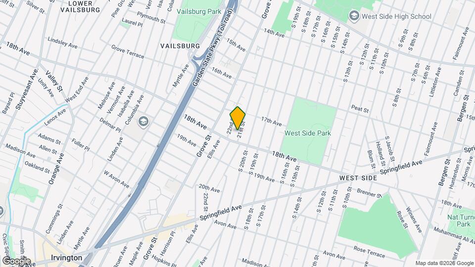 261-263-263 21st St Map and Location Details