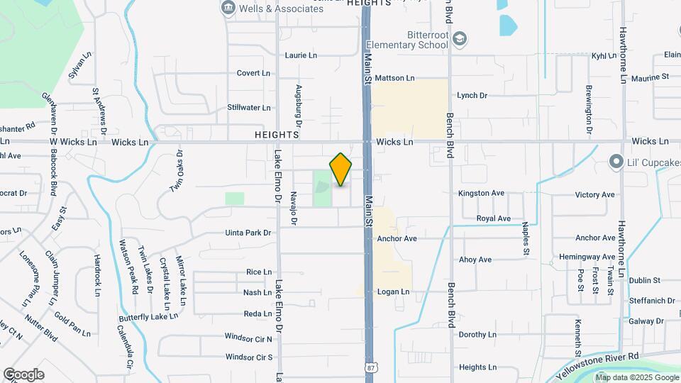 1439-1447 Flathead St Map and Location Details