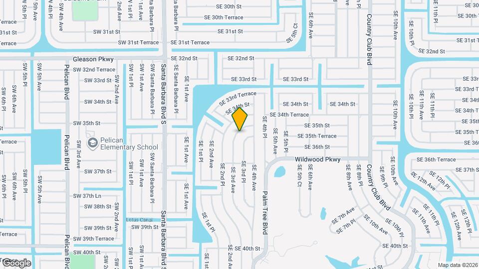 3527 SE 3rd Ave Map and Location Details