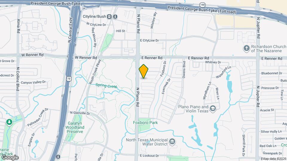 1404 Stoneboro Ln Map and Location Details