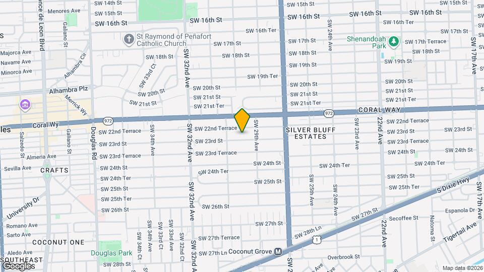 2953 SW 23rd St Map and Location Details