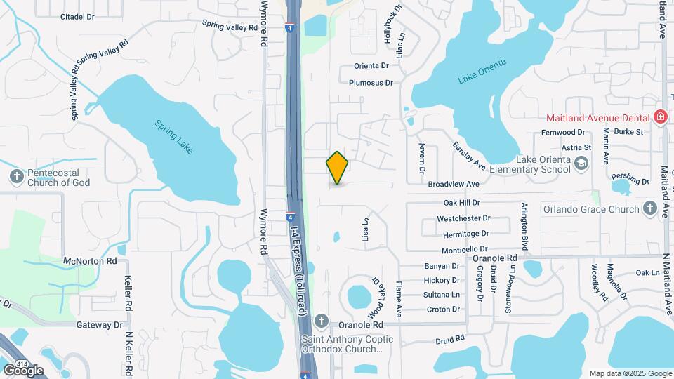 725 Northlake Blvd Map and Location Details