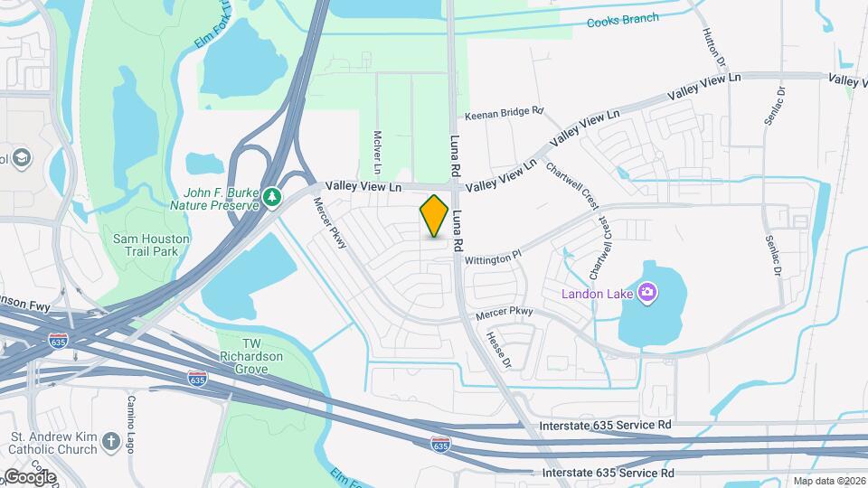 1544 Windermere Wy Map and Location Details
