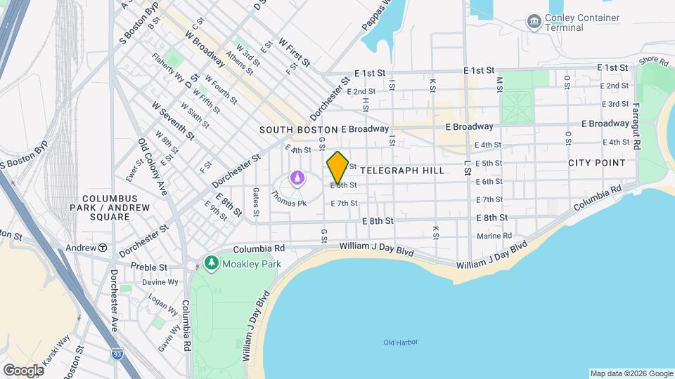 429 E 6th St, Unit 1 Mapa y Detalles de la Ubicación
