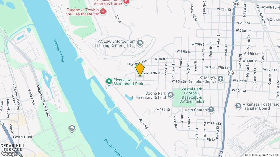 2305 W 16th St Map and Location Details