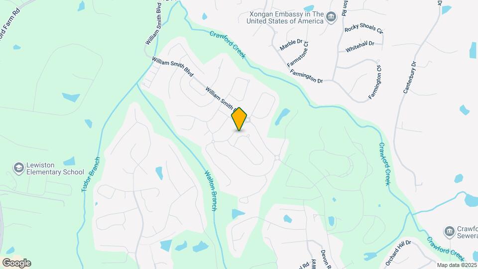 1045 Glenhaven Dr Map and Location Details