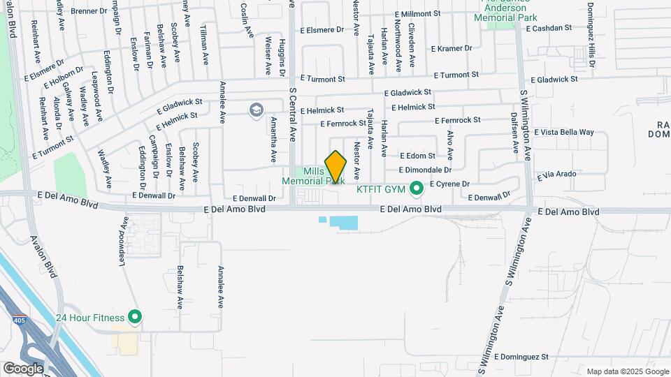 1516 E Cyrene Dr Map and Location Details