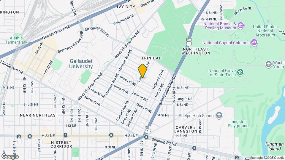 1306 Childress St NE Map and Location Details
