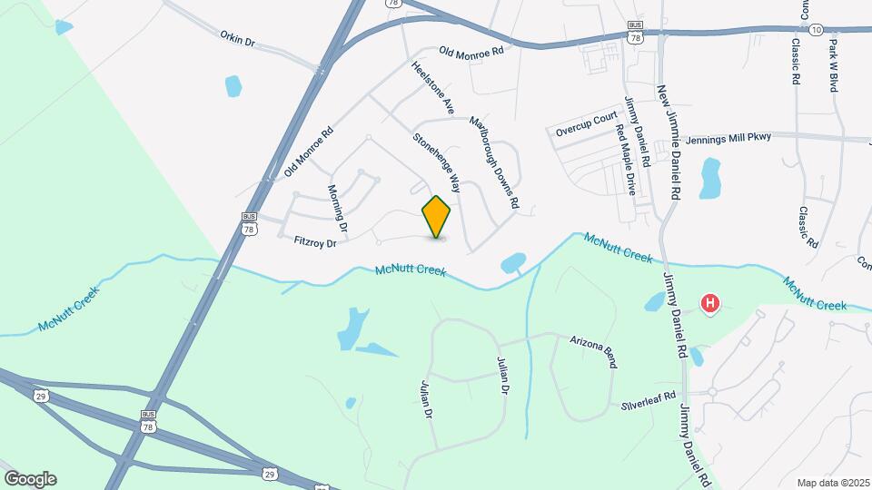 956 Creekview Rd Map and Location Details
