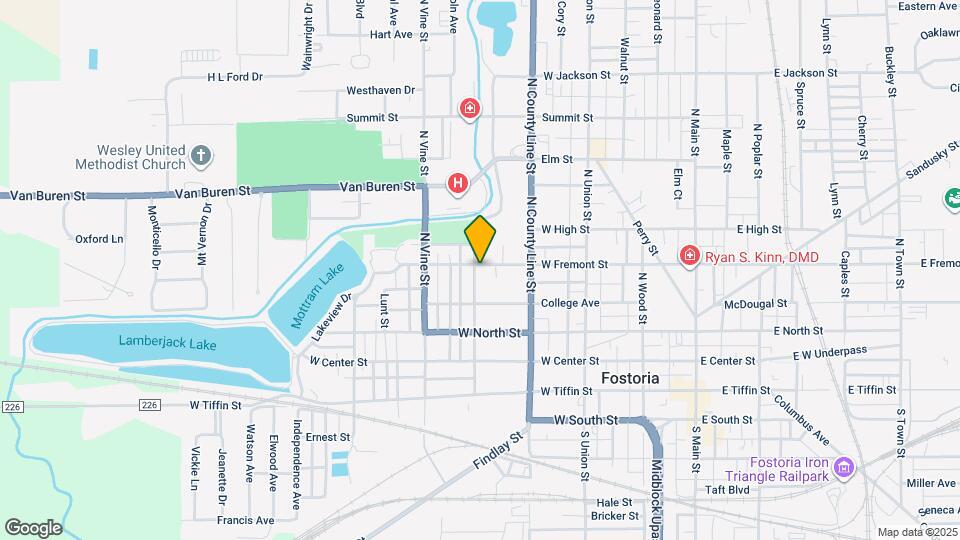 555 W Fremont St Map and Location Details