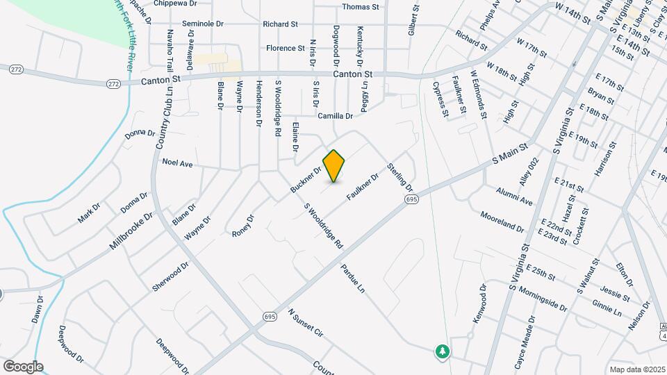 2531 Thrush Dr Map and Location Details