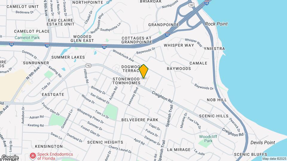 6111 Lebanon Ln Map and Location Details