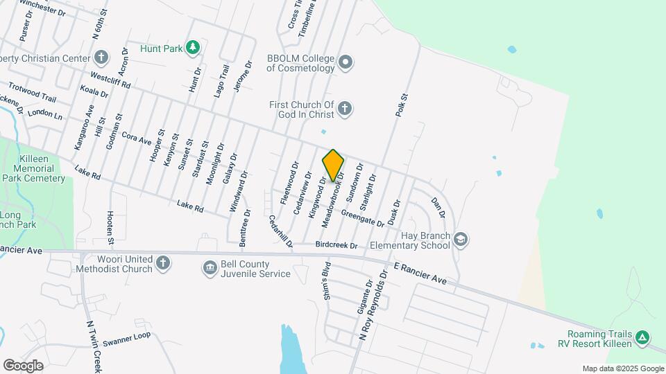 2001 Meadowbrook Dr Map and Location Details