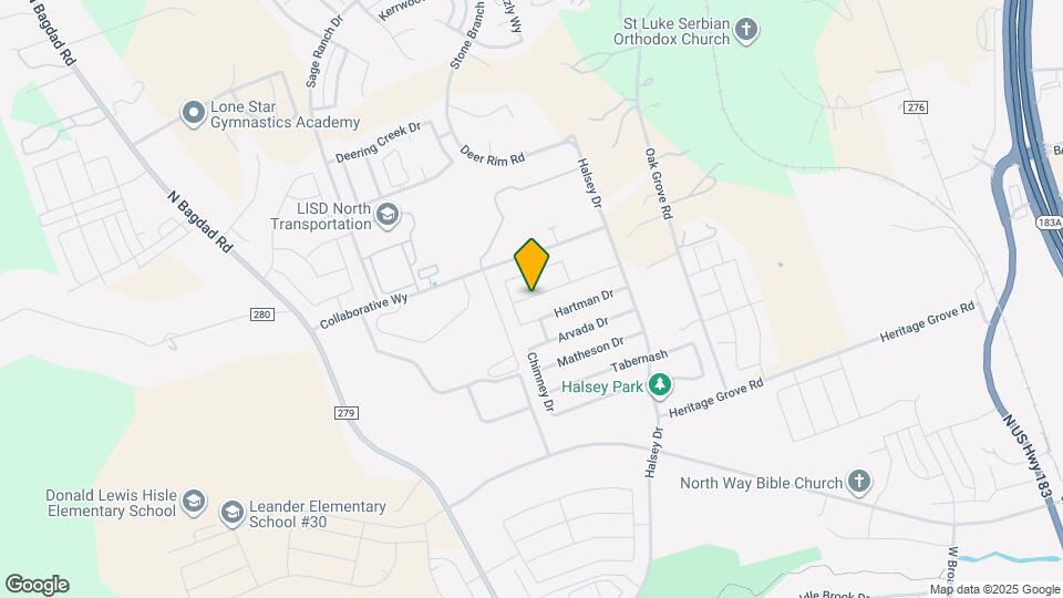 1104 Wolcott Dr Map and Location Details