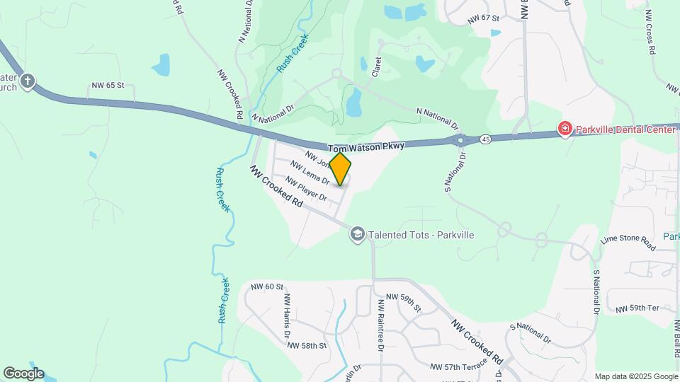 10007 NW Lema Dr Map and Location Details