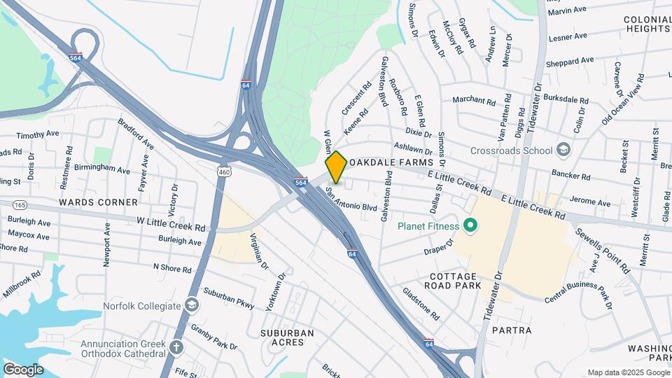 7816 San Antonio Blvd Mapa y Detalles de la Ubicación