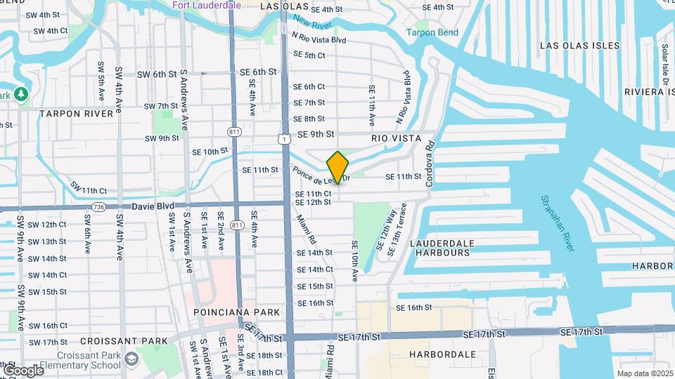 1111 SE 9th Ave Mapa y Detalles de la Ubicación