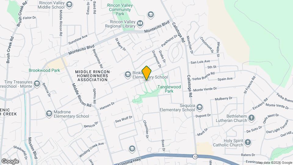 437 Korbel Pl Map and Location Details