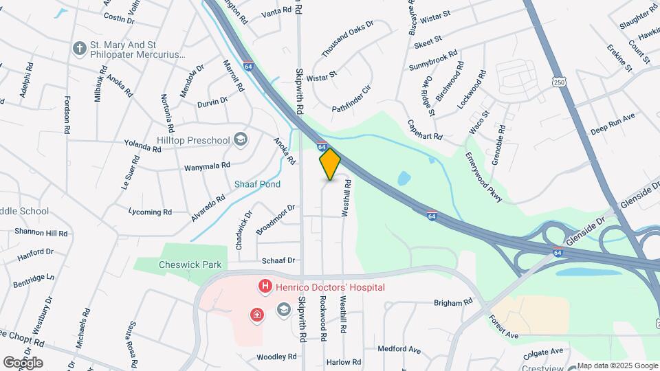 1815 Rockwood Rd Mapa y Detalles de la Ubicación